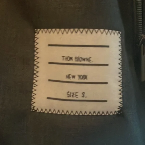 Thom Browne Double Zip